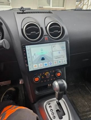 Rádio Nissan Qashqai J10 Android 14 + GPS+Carplay.