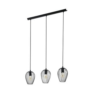 Lámpara Techo Industrial Eglo Newtown 3 Luces