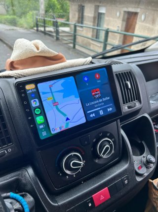 Rádio Fiat Ducato/Peugeot Boxer Android 14 + GPS.