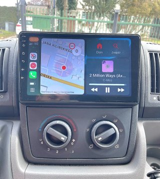 Rádio Fiat Ducato/Peugeot Boxer Android 14 + GPS.