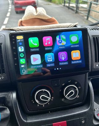 Rádio Fiat Ducato/Peugeot Boxer Android 14 + GPS.