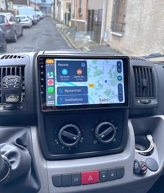 Rádio Fiat Ducato/Peugeot Boxer Android 14 + GPS.