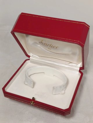 Caja Cartier Santos Reloj Vacía Roja