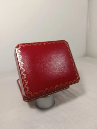 Caja Cartier Santos Reloj Vacía Roja