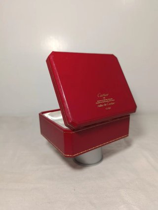 Caja Cartier Santos Reloj Vacía Roja