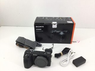 camara digital evil sony alpha a6600 (ilce-6600)