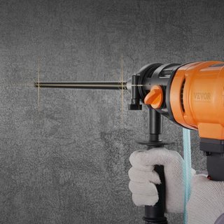 Broca de Núcleo, Brocas de Núcleo de Diamante Húmedo de 1", Broca de Núcleo de Concreto de 14" de Profundidad de Perforación, Rosca Interna de 5/8"-11, Soldadura Láser, Broca de Coro de Diamante H...