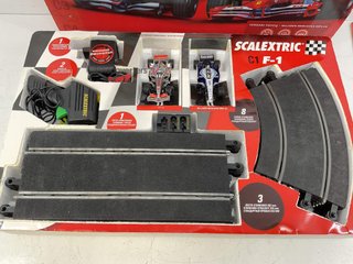 kit pista y coches slot scalextric c1