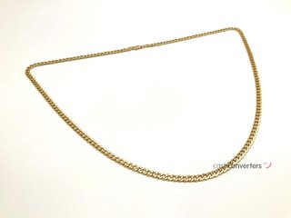 cadena oro 18k 30cm