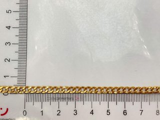 cadena oro 18k 30cm