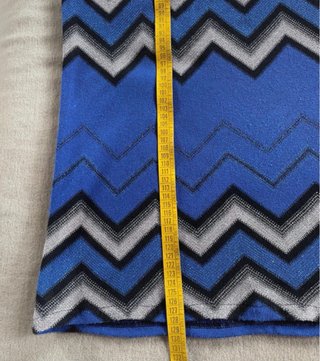 Vestido PHO Firenze Zigzag Azul