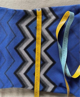 Vestido PHO Firenze Zigzag Azul
