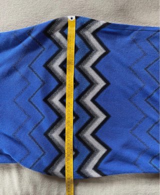 Vestido PHO Firenze Zigzag Azul
