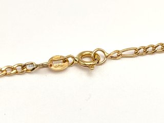 cadena oro 18k 30cm