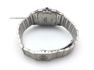 reloj alta gama señora cartier santos galbée ref. 1566