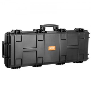 Funda para Rifle, Funda Dura para Rifle con 3 Capas de Espumas Totalmente Protectores, Funda Dura con Cerradura de 109 cm con Ruedas, Impermeable IP67 y a Prueba de Aplastamiento, para Dos Rifles ...
