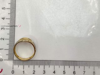 sortija oro 18k con circonita