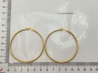 argollas oro 18k