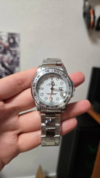 Rolex Explorer II - Reloj de Plata y Blanco