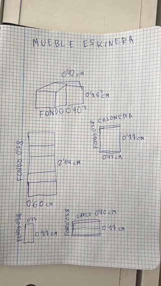 Muebles de cocina modulares blancos