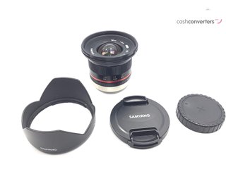 objetivos samyang samyang 12mm f/2 ncs cs para fujifilm x