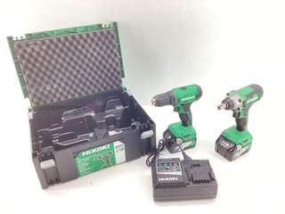kit herramientas variadas hikoki ds18 da / wr 18df