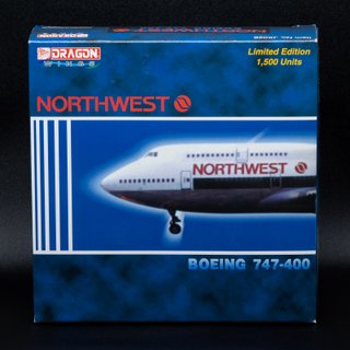 Maqueta Avión Boeing 747 Northwest Airlines 1:400