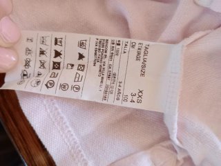 Polo Benetton niño blanco