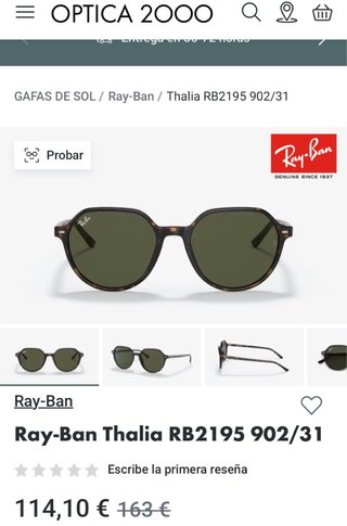 Gafas de Sol Ray-Ban Thalia 902/31