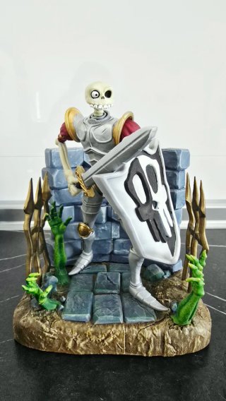 Diorama Medievil Resina 3D