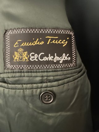 Traje de chaqueta Milano gris talla M