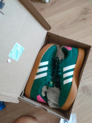 Zapatillas Adidas Mujer Talla 37 Verde/Rosa