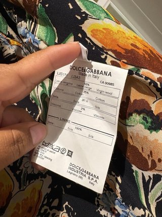 Chaqueta Dolce & Gabbana Tweed Seda talla S