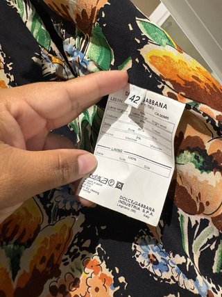Chaqueta Dolce & Gabbana Tweed Seda talla S