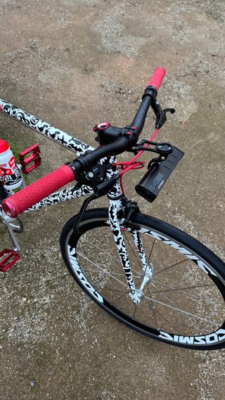 Bicicleta personalizada con diseño único