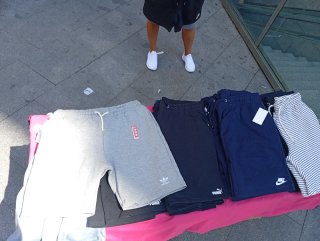 Pantalones cortos   y camisetas algodon100por100