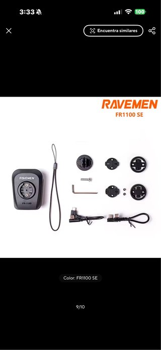 Luz Ravemen FR1100 SE 1100 lúmenes