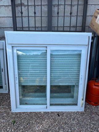 3 Ventanas Aluminio Climalit con Persianas