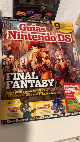 Guías Nintendo DS: Final Fantasy y más