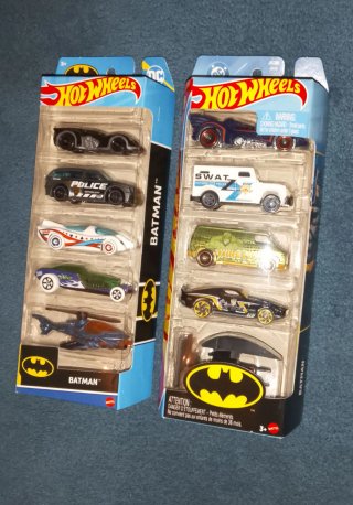 Hot Wheels Batman 5-Pack 2 set