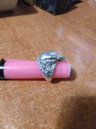 Anillo de Plata cabeza aguila