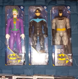 8 Action Figures DC Marvel Supereroi