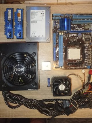 Kit Placa Base ASUS M4N5BT-M V2 y Componentes