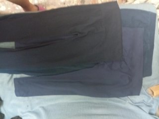 3 Mallas/Leggins Azul Marino Talla M