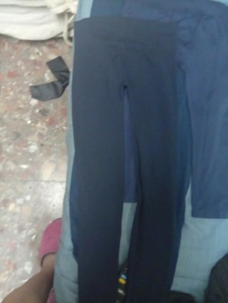 3 Mallas/Leggins Azul Marino Talla M