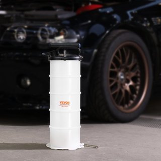 Extractor de Fluidos, 1.74 Galones (6.5 Litros), Extractor de Fluidos de Vacío Manual Operado a Mano con Varilla y Manguera, Bomba de Cambio de Aceite para Evacuación de Fluidos Automotrices