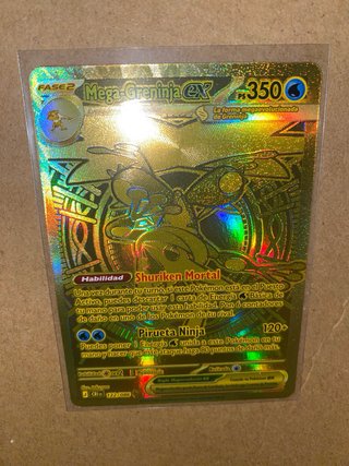 Mega Greninja EX 122/086 Dorado (2 unidades)