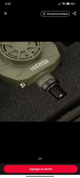 Alarmas Hirisi para pesca (Set de 4mas 1 receptor.