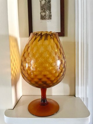 Grande Vaso Vetro Empoli Anni 60