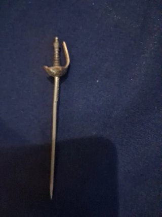 Antigüedad soporte espadas decorativo